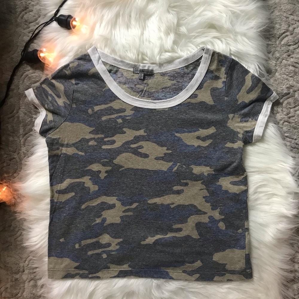 Army Pattern Crop Top!